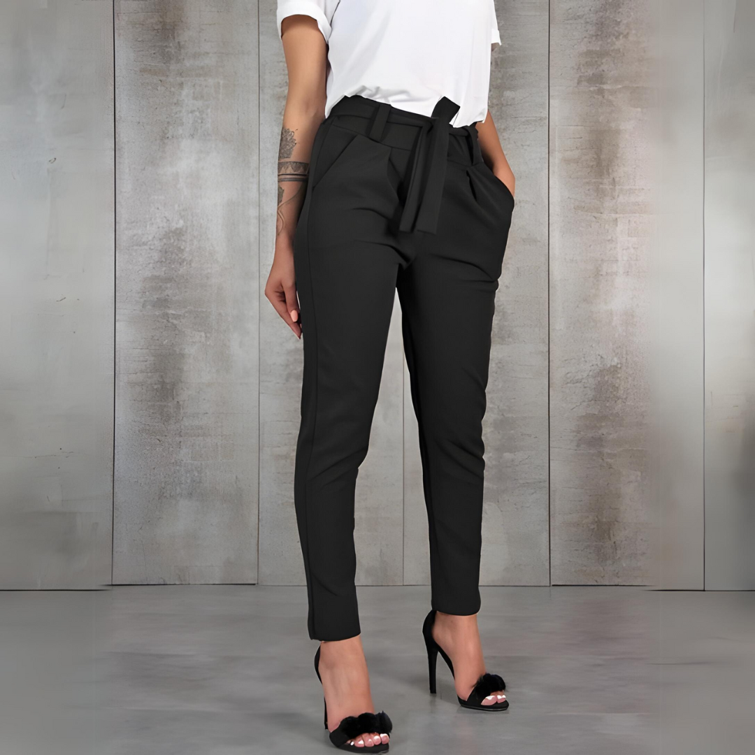 Jildou - Eleganckie Damskie Spodnie Slim-fit